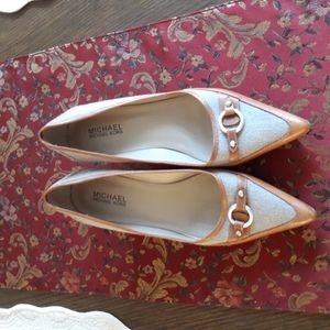 Michael Kors kitten heel shoes